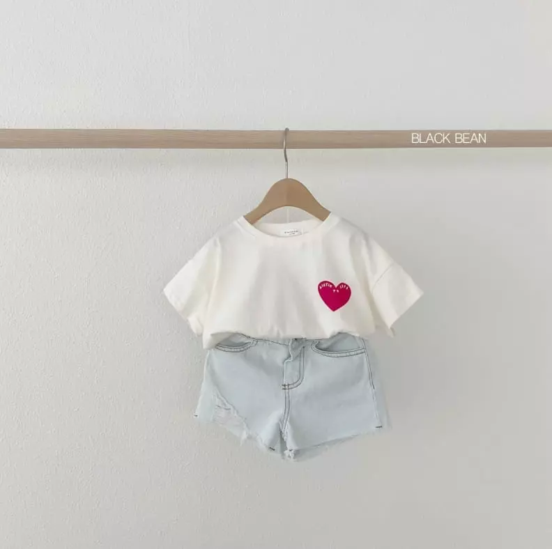 Black Bean - Korean Children Fashion - #childrensboutique - Lve Tee with Mom - 2