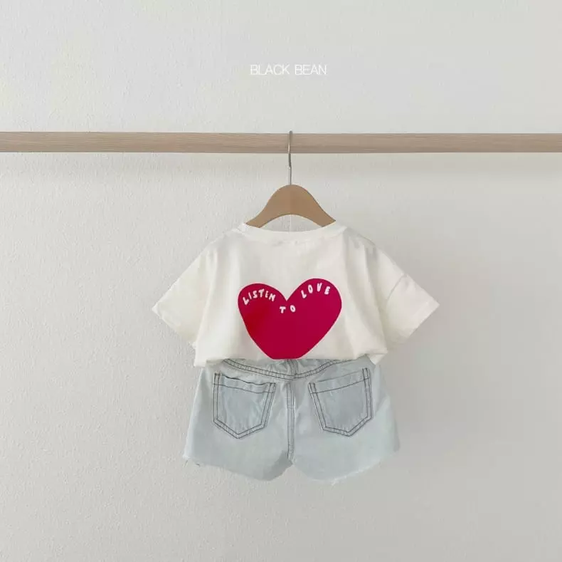 Black Bean - Korean Children Fashion - #designkidswear - Lve Tee with Mom - 3