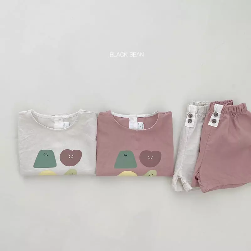 Black Bean - Korean Children Fashion - #designkidswear - More Top Bottom Set - 3