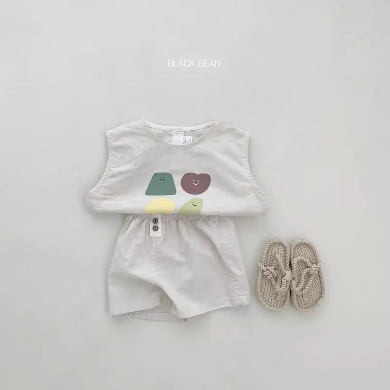 Black Bean - Korean Children Fashion - #designkidswear - More Top Bottom Set - 4