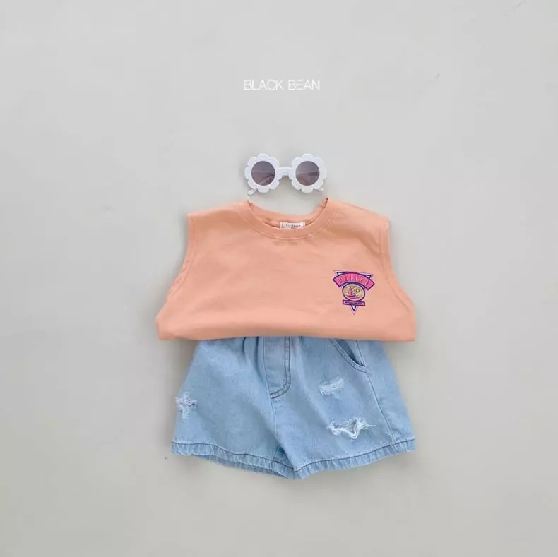 Black Bean - Korean Children Fashion - #discoveringself - Malibu Sleeveless with Mom - 4