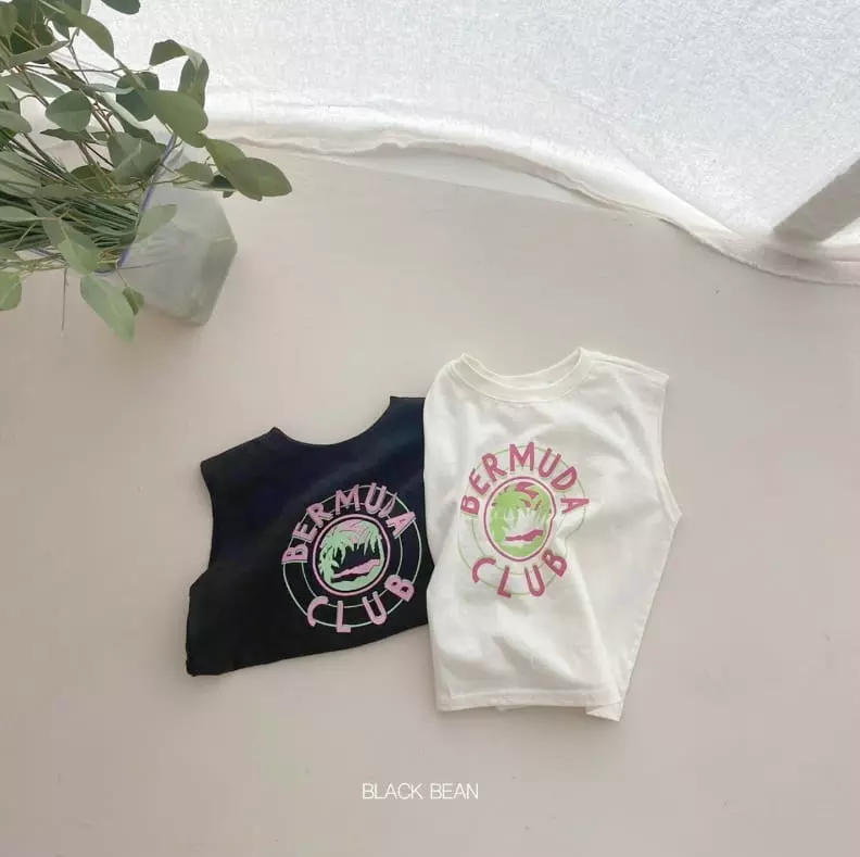 Black Bean - Korean Children Fashion - #fashionkids - Burmuda Sleeveless with Mom - 2