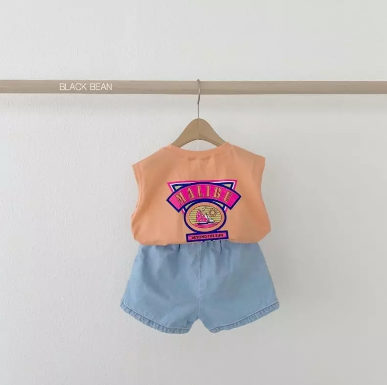 Black Bean - Korean Children Fashion - #kidzfashiontrend - Malibu Sleeveless with Mom - 7