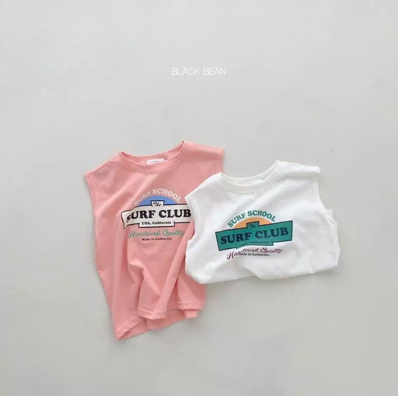 Black Bean - Korean Children Fashion - #kidzfashiontrend - Surf Sleeveless with Mom - 6