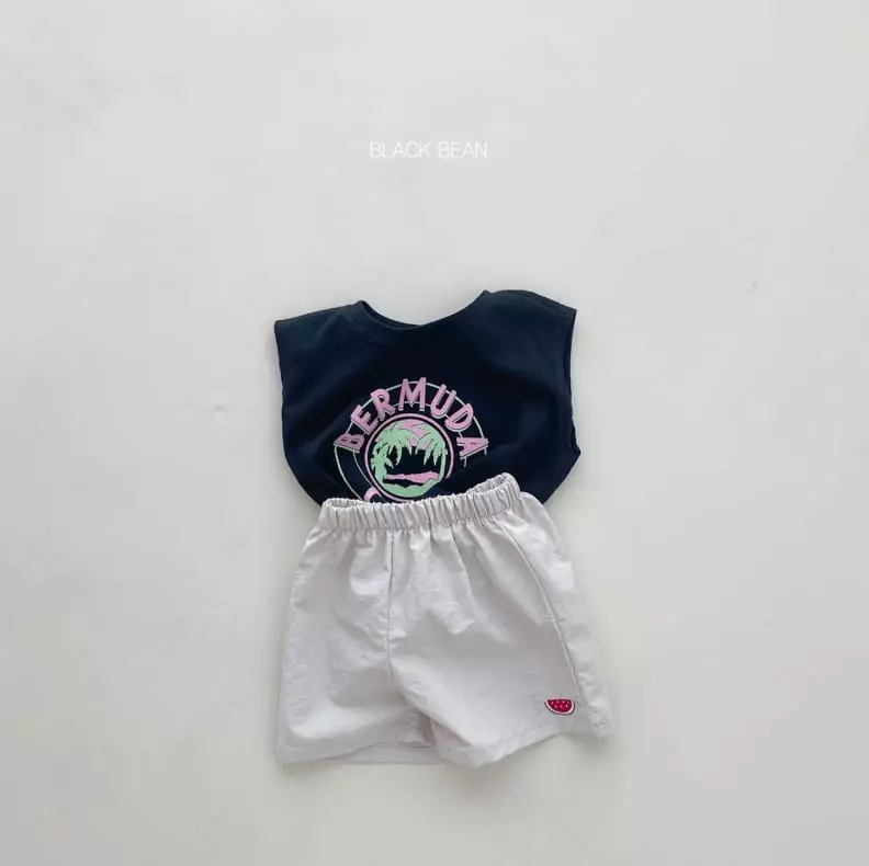 Black Bean - Korean Children Fashion - #littlefashionista - Burmuda Sleeveless with Mom - 7