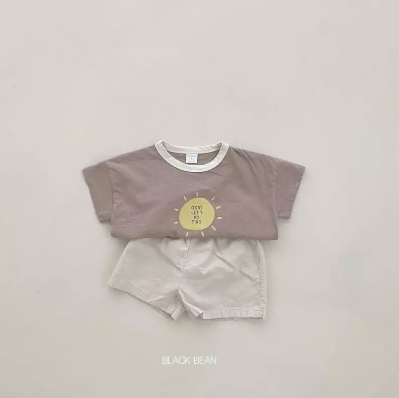 Black Bean - Korean Children Fashion - #minifashionista - Sunset Tee - 6