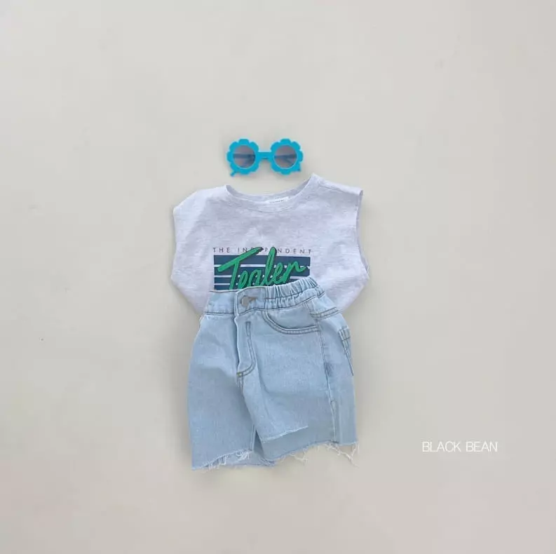 Black Bean - Korean Children Fashion - #toddlerclothing - Retro Sleeveless - 2