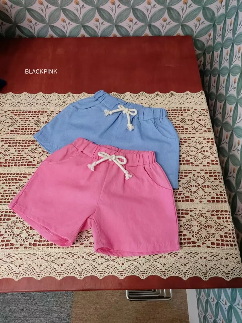 Black Pink - Korean Children Fashion - #Kfashion4kids - You Wear Shorts