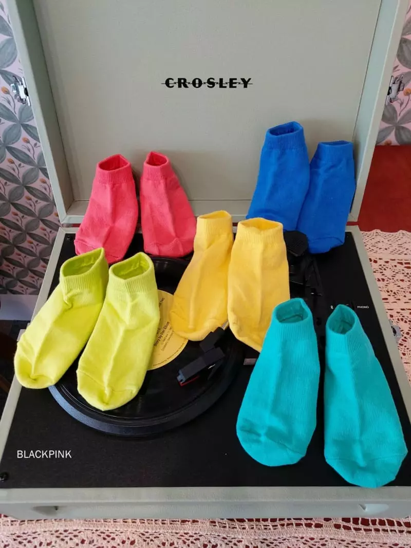 Black Pink - Korean Children Fashion - #discoveringself - Chuing Socks Set