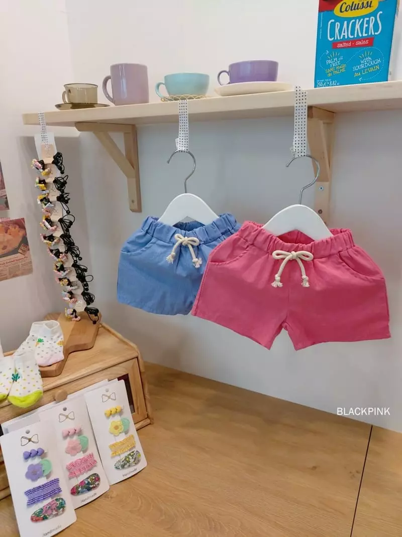Black Pink - Korean Children Fashion - #littlefashionista - You Wear Shorts - 2