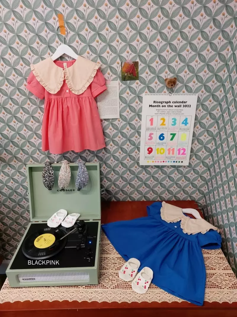 Black Pink - Korean Children Fashion - #minifashionista - Odri One-piece - 5
