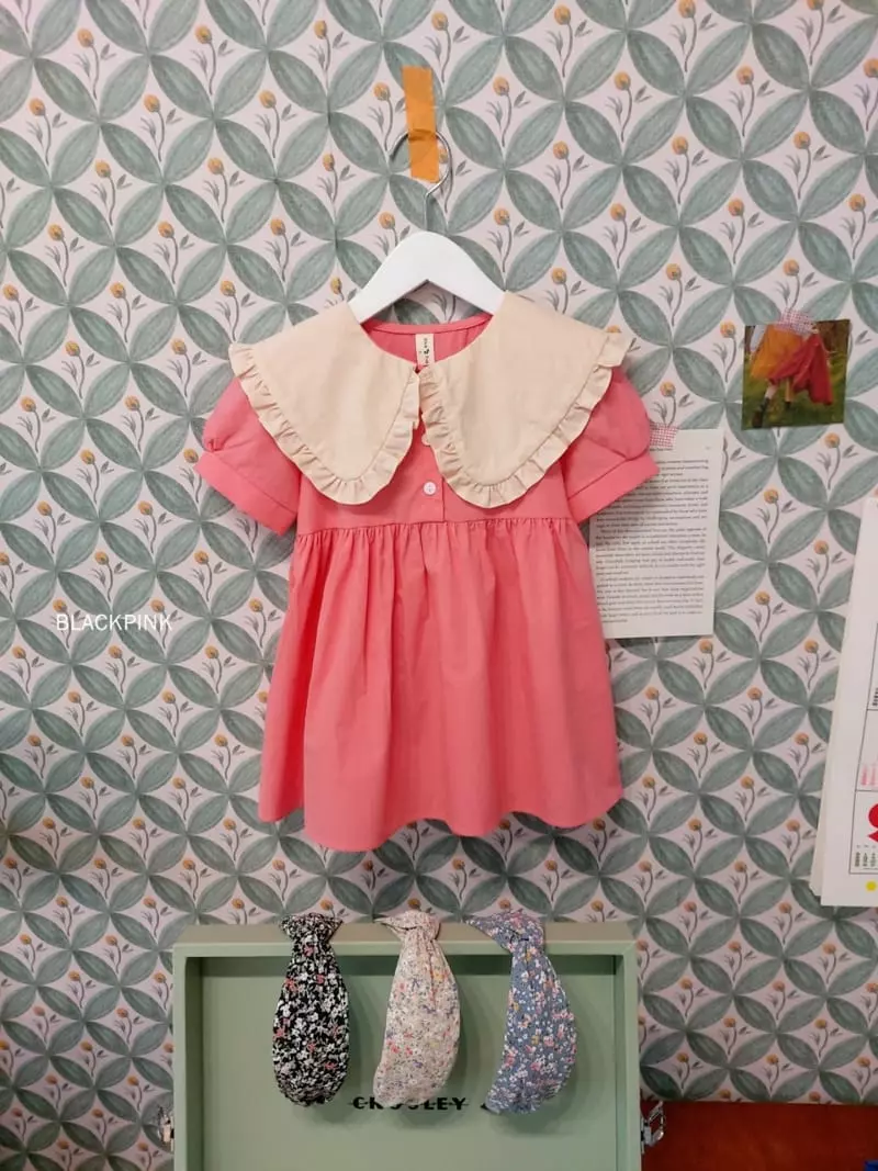 Black Pink - Korean Children Fashion - #toddlerclothing - Odri One-piece - 8