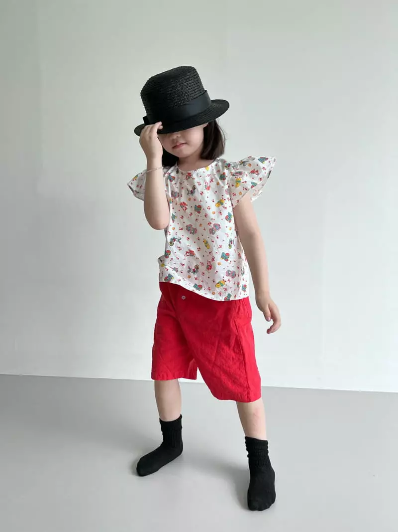 Bon Bon Butik - Korean Children Fashion - #kidsshorts - Marilyn Blouse - 3