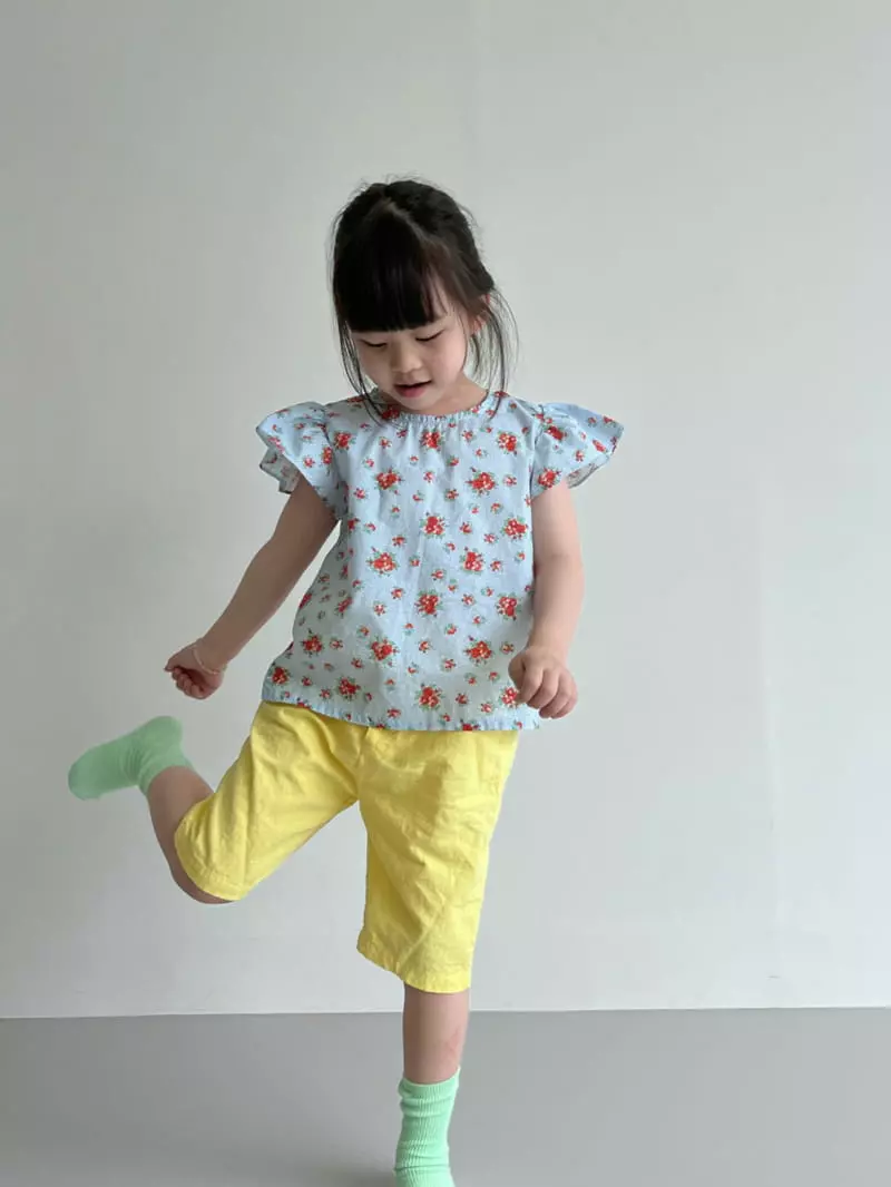 Bon Bon Butik - Korean Children Fashion - #kidsshorts - Marilyn Blouse - 4