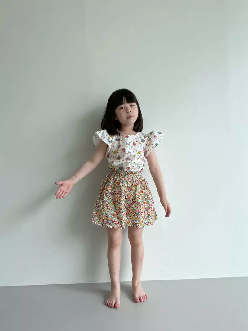 Bon Bon Butik - Korean Children Fashion - #minifashionista - Marilyn Blouse - 9