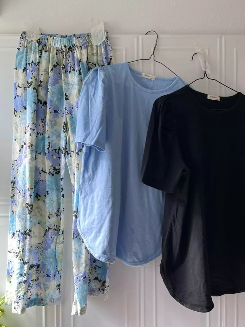 Bon Bon Butik - Korean Women Fashion - #shopsmall - Mom Puff Tee - 2