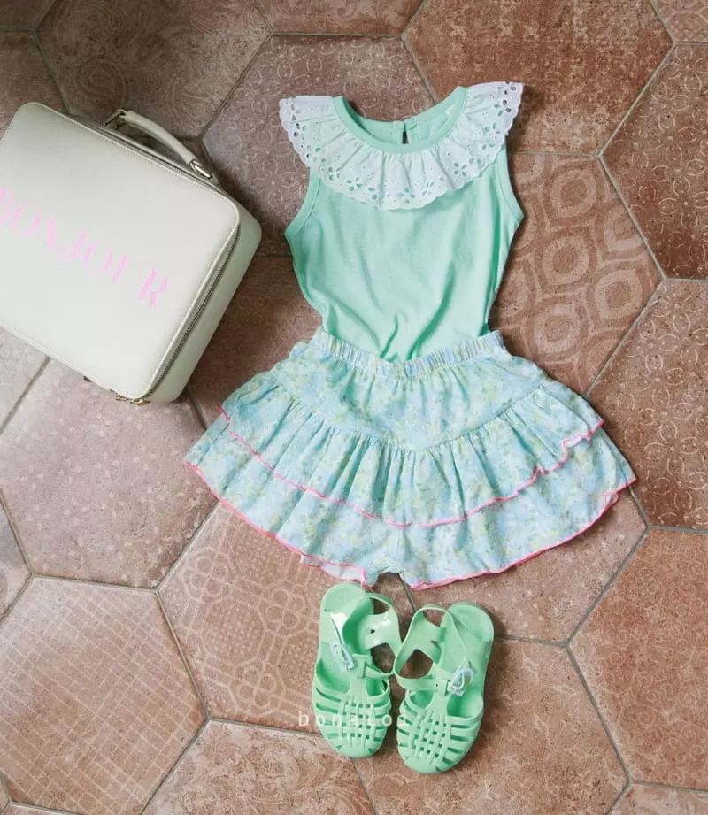 Bonaloi - Korean Children Fashion - #Kfashion4kids - Nive Skirt Pants