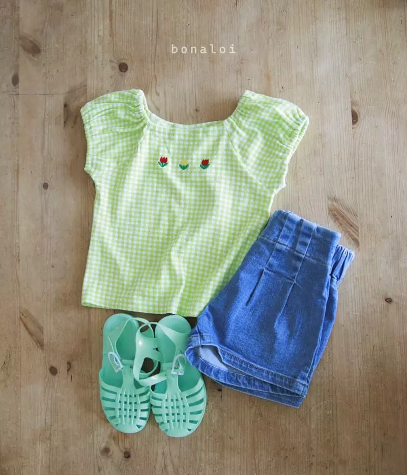 Bonaloi - Korean Children Fashion - #kidzfashiontrend - Mango Tulip Tee - 4