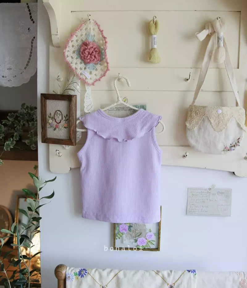 Bonaloi - Korean Children Fashion - #kidsshorts - Papaya Sleeveless - 3