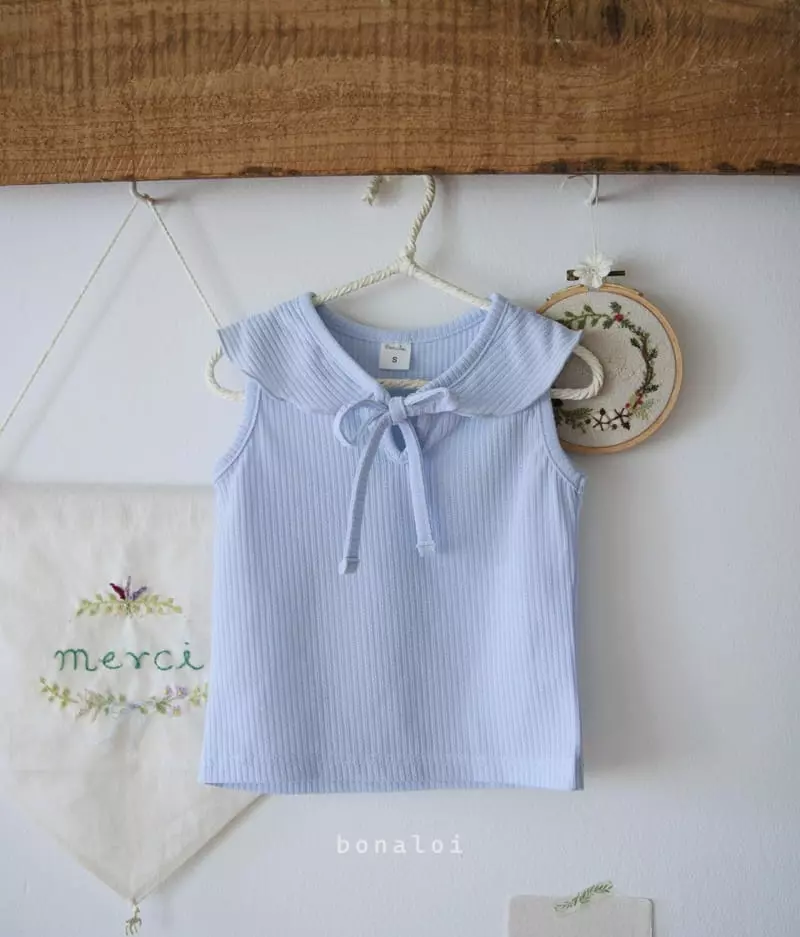 Bonaloi - Korean Children Fashion - #kidzfashiontrend - Papaya Sleeveless - 5