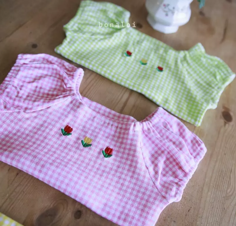 Bonaloi - Korean Children Fashion - #kidzfashiontrend - Mango Tulip Tee - 3