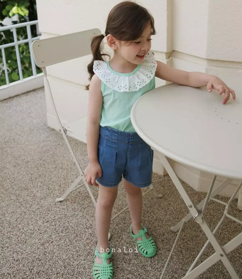 Bonaloi - Korean Children Fashion - #kidzfashiontrend - Rich Sleeveless - 2