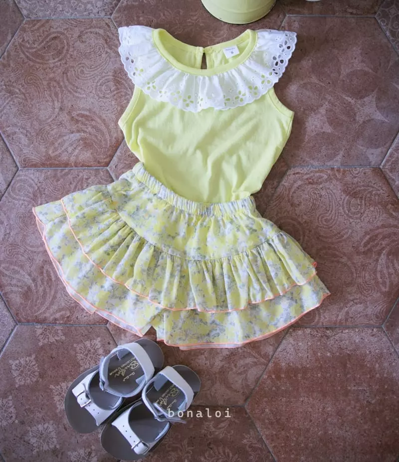Bonaloi - Korean Children Fashion - #littlefashionista - Nive Skirt Pants - 2