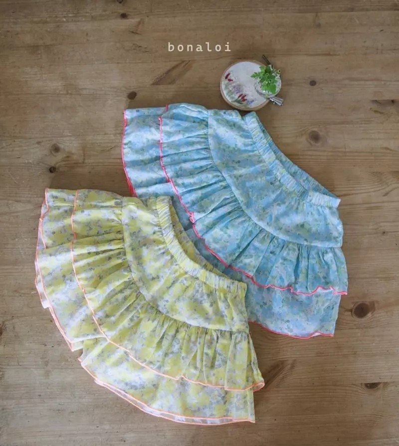 Bonaloi - Korean Children Fashion - #magicofchildhood - Nive Skirt Pants - 3