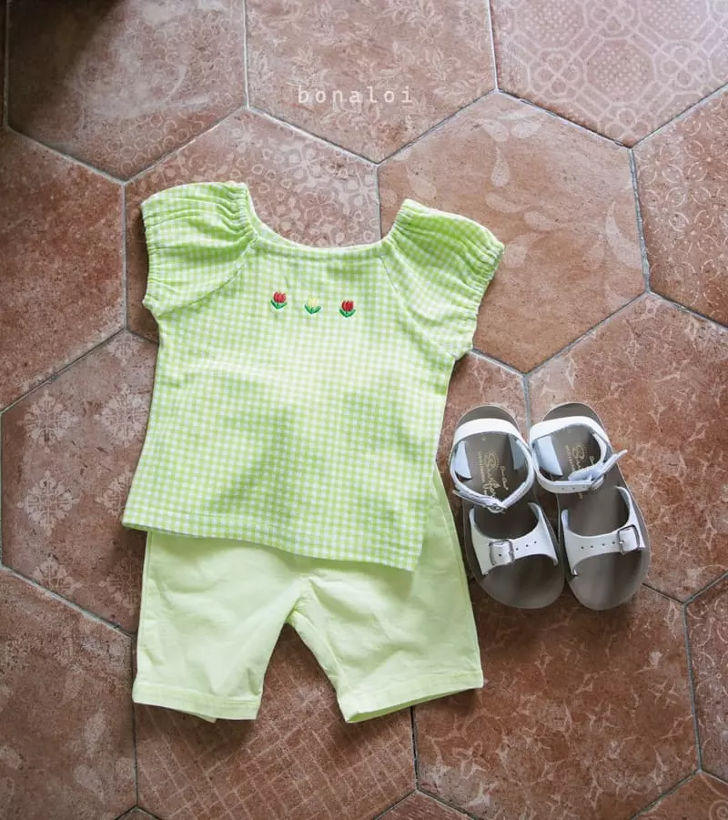 Bonaloi - Korean Children Fashion - #magicofchildhood - Mango Tulip Tee - 6