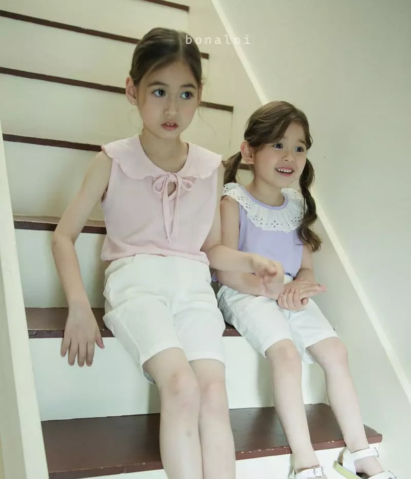 Bonaloi - Korean Children Fashion - #minifashionista - Rich Sleeveless - 6
