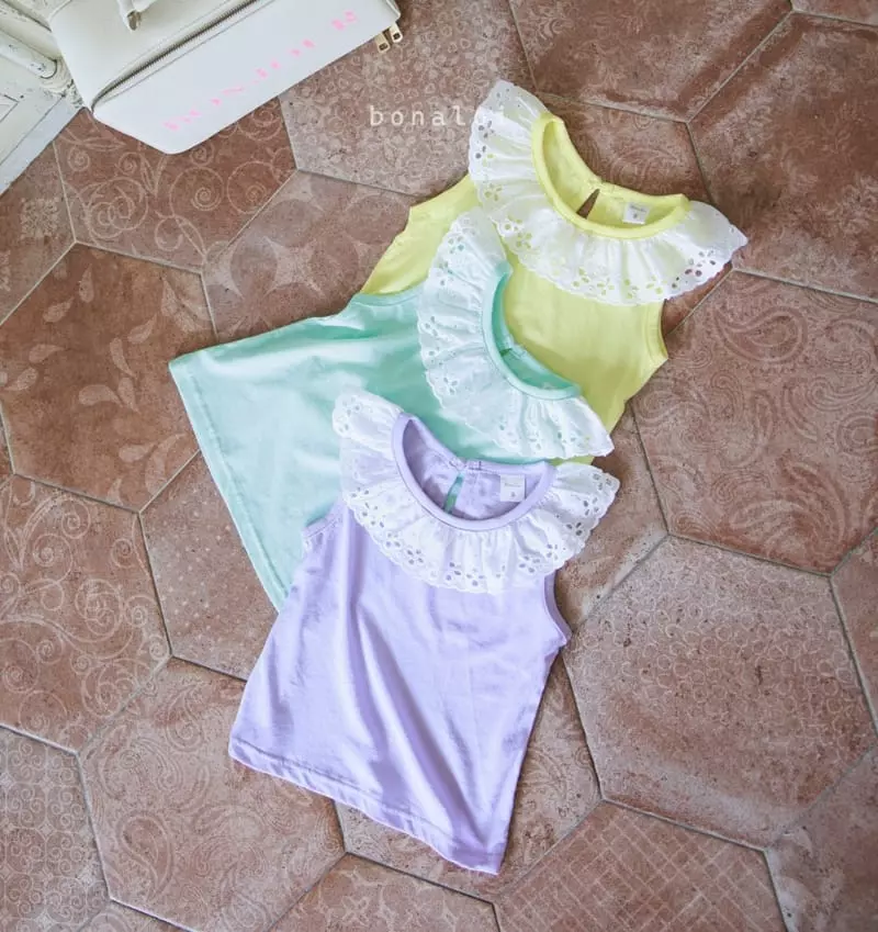 Bonaloi - Korean Children Fashion - #prettylittlegirls - Rich Sleeveless - 7