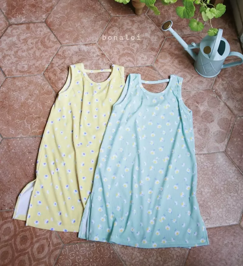 Bonaloi - Korean Children Fashion - #prettylittlegirls - Daisy One-piece - 6