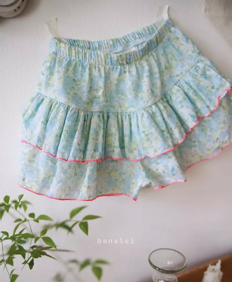 Bonaloi - Korean Children Fashion - #toddlerclothing - Nive Skirt Pants - 7