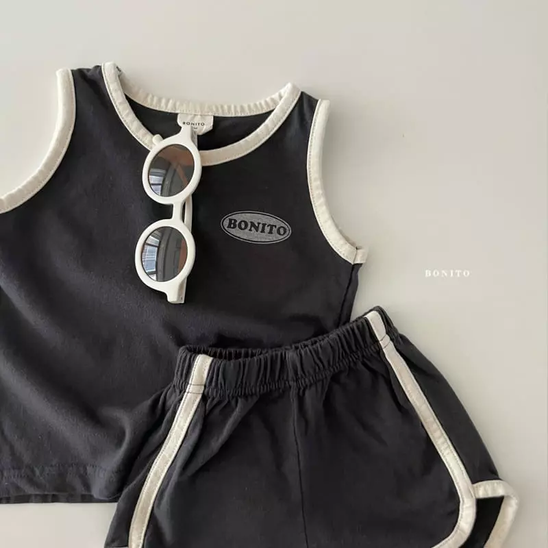 Bonito - Korean Baby Fashion - #babyboutique - Bebe Bonny Sleeveless Top Bottom Set - 6