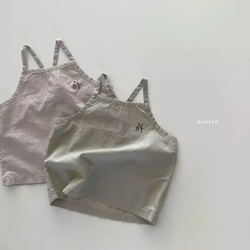 Bonito - Korean Baby Fashion - #smilingbaby - Bebe BNT String Sleeveless - 4