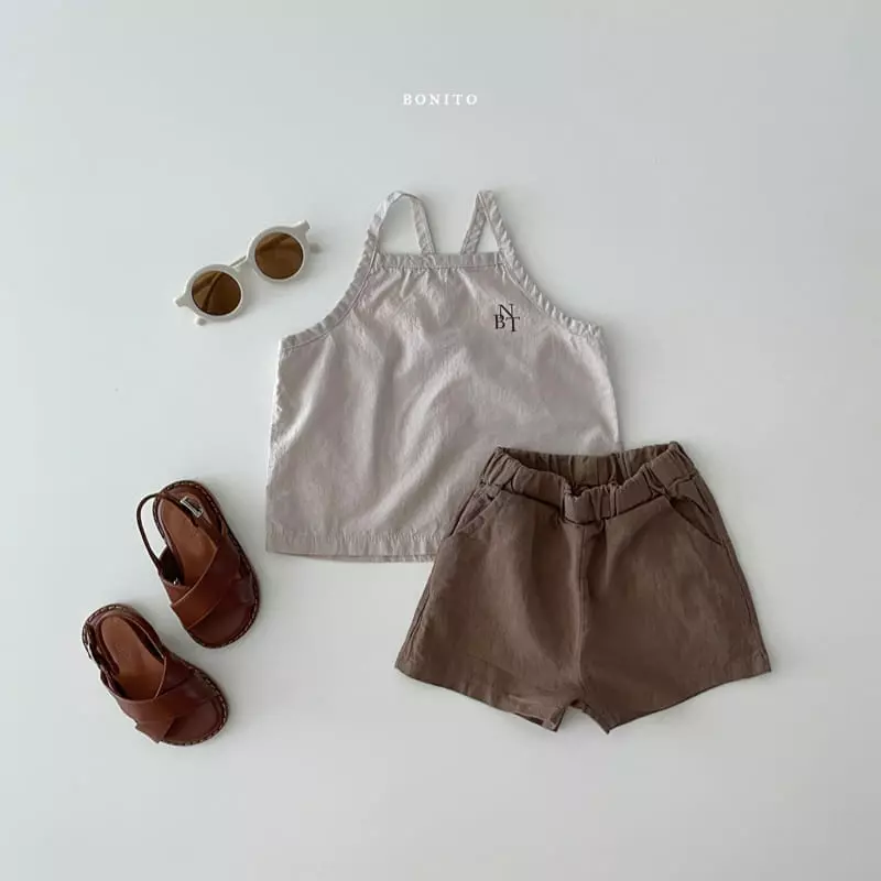 Bonito - Korean Baby Fashion - #babyboutiqueclothing - Bebe BNT String Sleeveless - 5