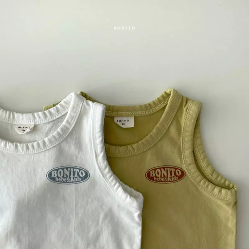 Bonito - Korean Baby Fashion - #babyboutique - Daily Sleeveless - 4