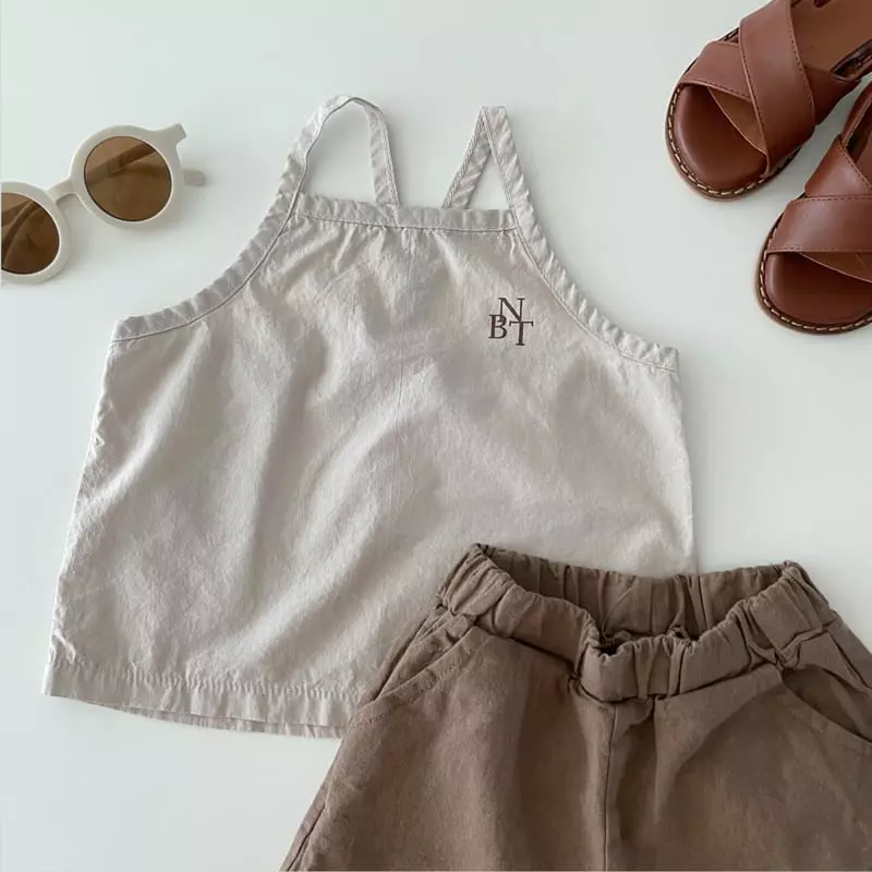 Bonito - Korean Baby Fashion - #babyfashion - Bebe BNT String Sleeveless - 7