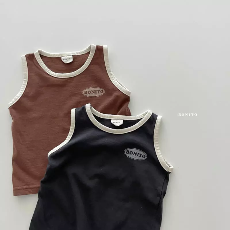 Bonito - Korean Baby Fashion - #onlinebabyboutique - Bebe Bonny Sleeveless Top Bottom Set - 3