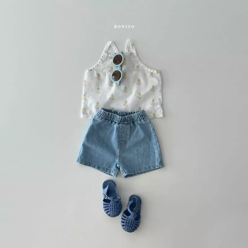 Bonito - Korean Baby Fashion - #onlinebabyboutique - Bebe Yourt Sleeveless - 11