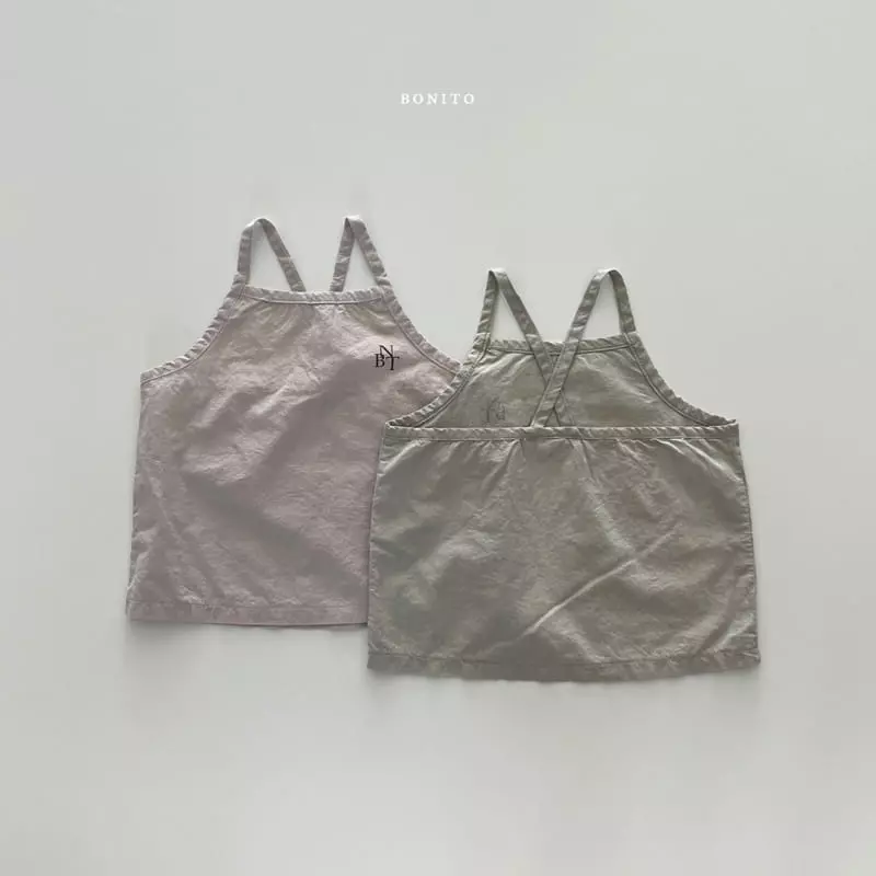 Bonito - Korean Baby Fashion - #onlinebabyshop - Bebe BNT String Sleeveless - 2