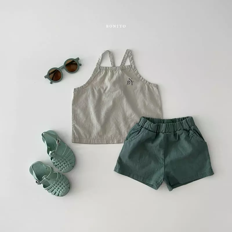 Bonito - Korean Children Fashion - #discoveringself - Kid BNT String Sleeveless - 9
