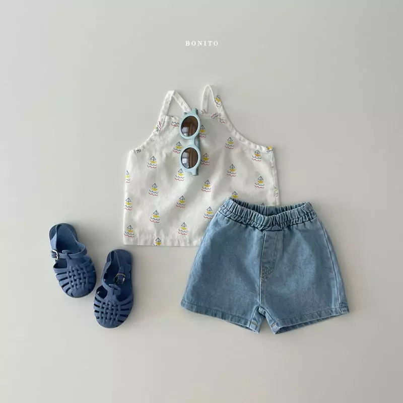 Bonito - Korean Children Fashion - #kidzfashiontrend - Kid Yourt Sleeveless - 8