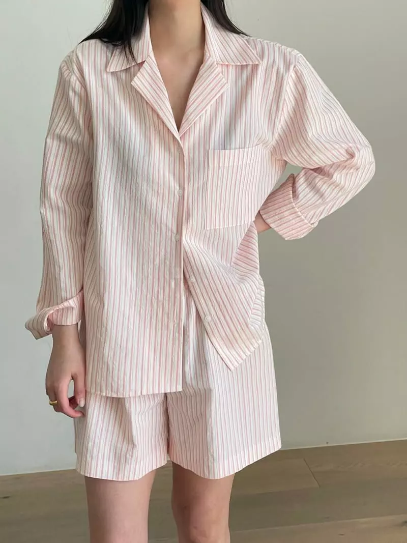 Browns - Korean Women Fashion - #womensfashion - Classic Pajama - 4