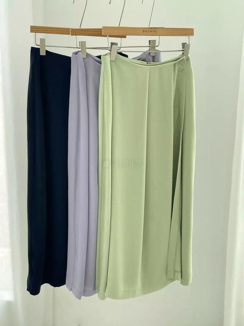 Browns - Korean Women Fashion - #womensfashion - Celling Wrap Skirt - 4
