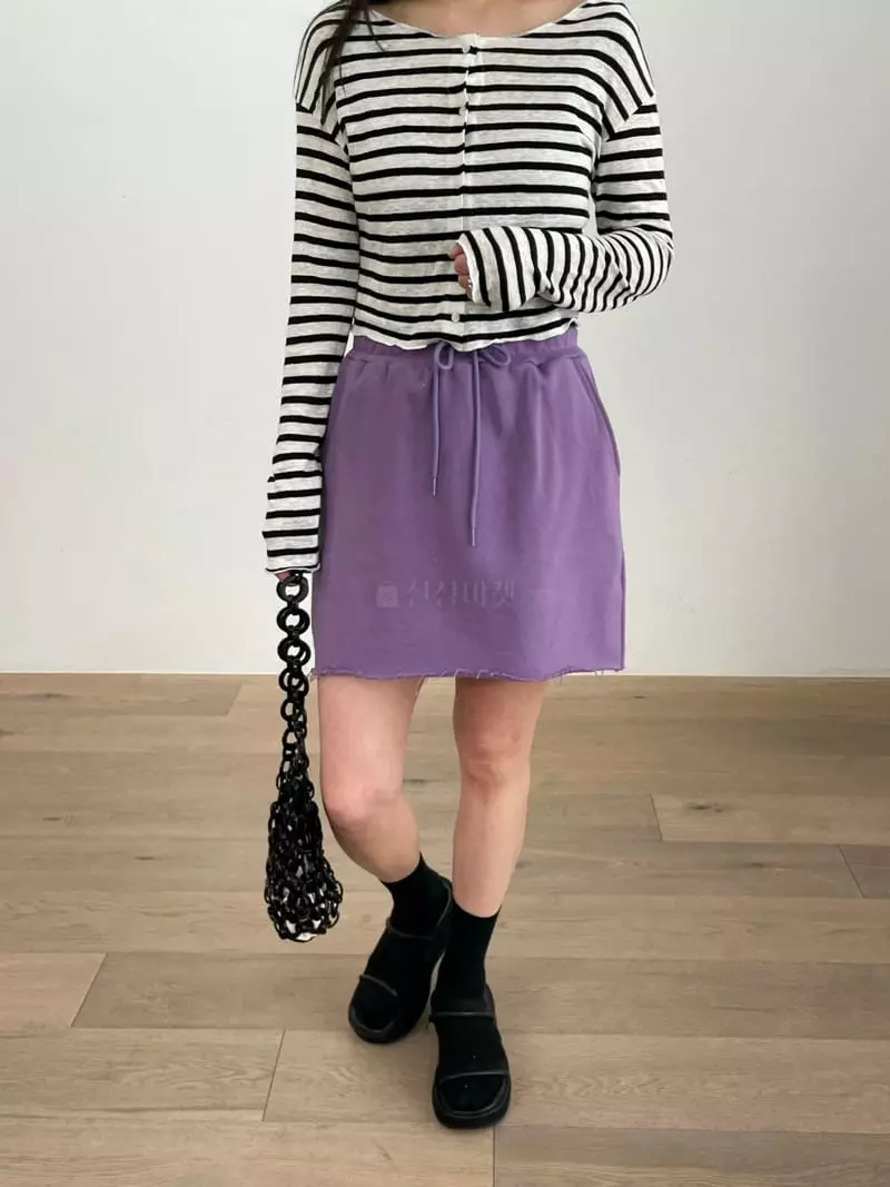 Browns - Korean Women Fashion - #pursuepretty - Rorem Stripes Cardigan - 3