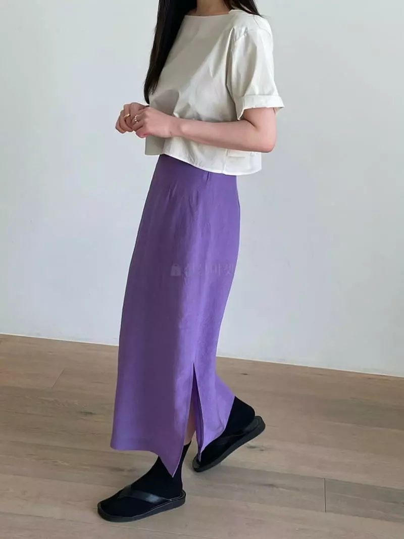 Browns - Korean Women Fashion - #vintageinspired - River Long Skirt - 3