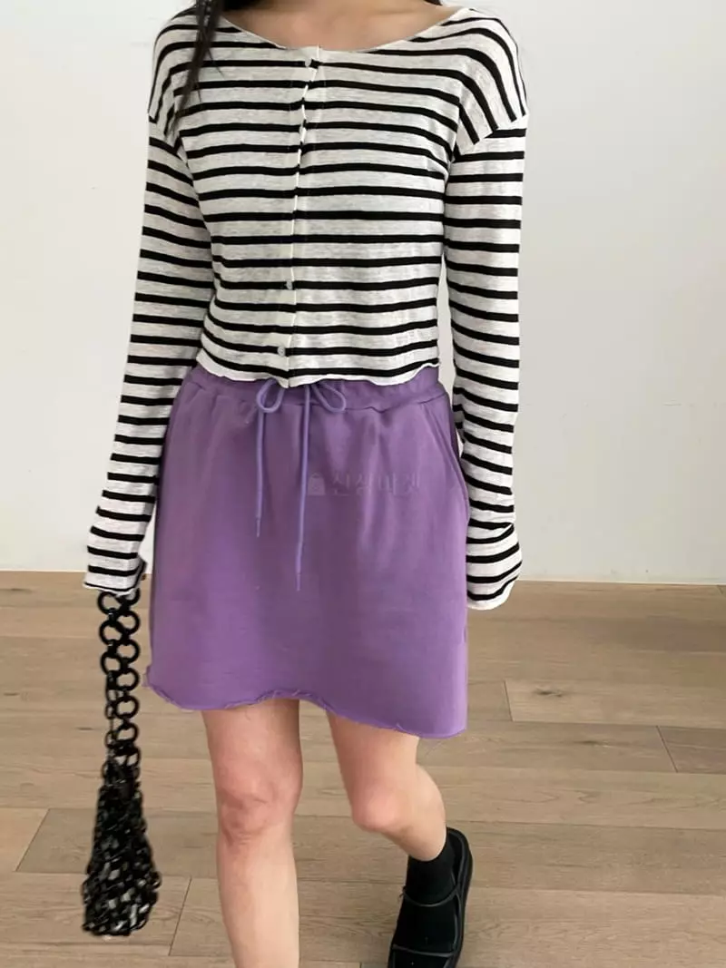 Browns - Korean Women Fashion - #vintagekidsstyle - Rorem Stripes Cardigan - 2