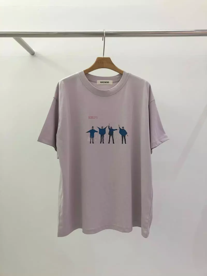 Browns - Korean Women Fashion - #womensfashion - For Men Tee - 2