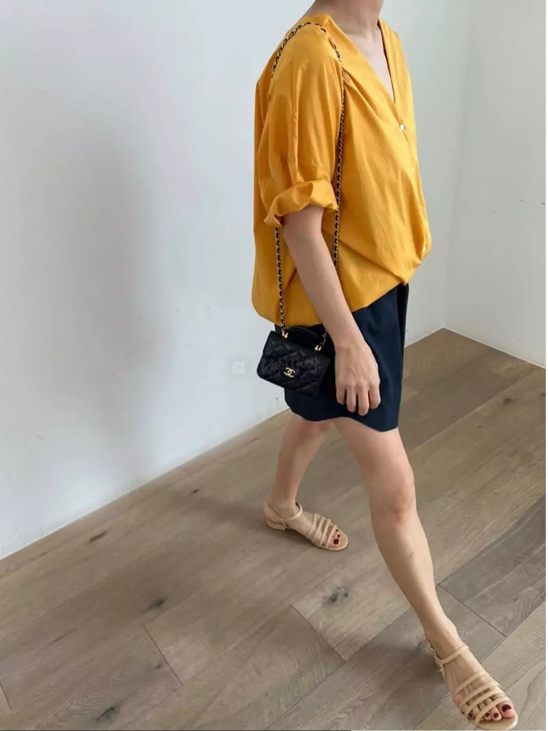 Browns - Korean Women Fashion - #womensfashion - Basic V Shirt